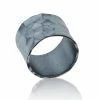 CollardManson Wide Ring - Oxidised