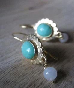 CollardManson Kyra Earrings Chrysophrase