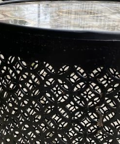 Pols Potten Brown/Black Side Table Precious With Stone Top 18 Pols Potten Brown/Black Side Table Precious With Stone Top