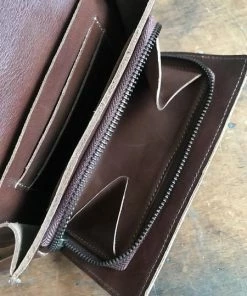 CollardManson Classic Wallet Tan Floral