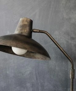 CollardManson Table Lamp Desk Antique Brown