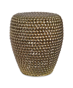 Pols Potten Taburete Dot Dorado