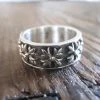 CollardManson Silver Multi Patonce Cross Ring 1 CollardManson Silver Multi Patonce Cross Ring