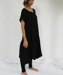 CollardManson Seam Detail Frilled Hem Dress 11 CollardManson Seam Detail Frilled Hem Dress