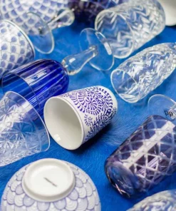 Pols Potten Cobalt Mix Glasses Set