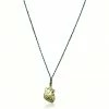 CollardManson Gold Plated Anatomical Heart Necklace