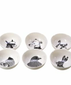 Pols Potten Snack Bowl Animals Set 6