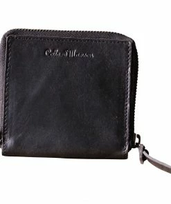 CollardManson Black Square Wallet