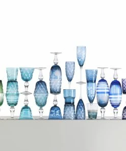 Pols Potten Set of 6 Multicolor Copas De Vino