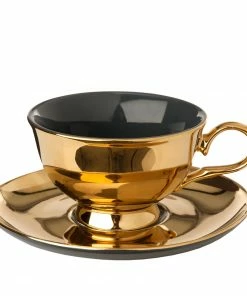Pols Potten Set of 4 Legacy Gold Tea Set