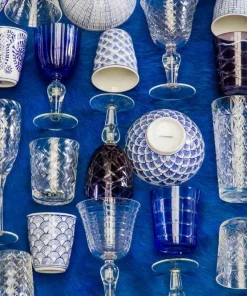 Pols Potten Cobalt Mix Glasses Set