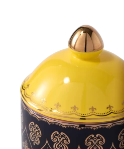 Pols Potten Pot Met Deksel Grandpa Dark Blue M 11 x H20 cm