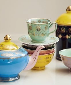 Pols Potten Pot Met Deksel Grandpa Dark Blue M 11 x H20 cm