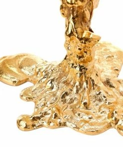 Pols Potten Drip Candle Holder Gold XXL