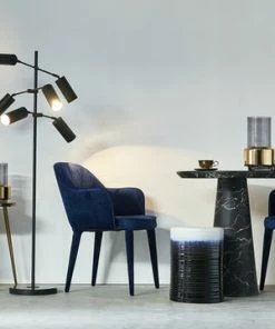 Pols Potten Small Smoked Gold Lobby Vase