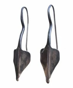 CollardManson Silver Tribal Earrings