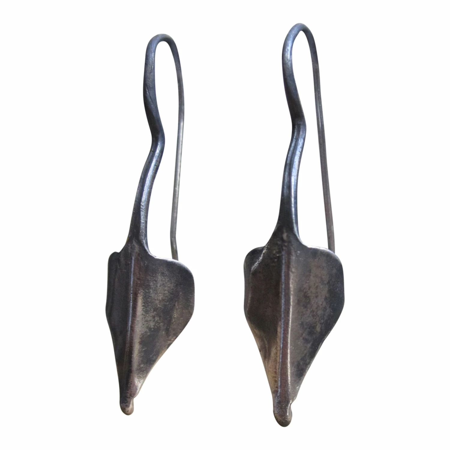 CollardManson Silver Tribal Earrings 3 CollardManson Silver Tribal Earrings