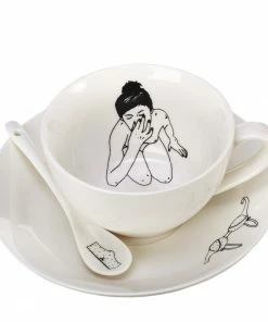 Pols Potten Undressed Teaset Set 4