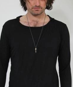 CollardManson Oxidised Bird Skull Necklace 7 CollardManson Oxidised Bird Skull Necklace