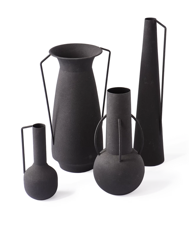 Pols Potten Large Black Roman Vase 4 Pols Potten Large Black Roman Vase