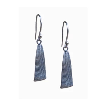 CollardManson Linea Drop 925 Silver Earrings 3 CollardManson Linea Drop 925 Silver Earrings