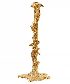Pols Potten Drip Candle Holder Gold XXL