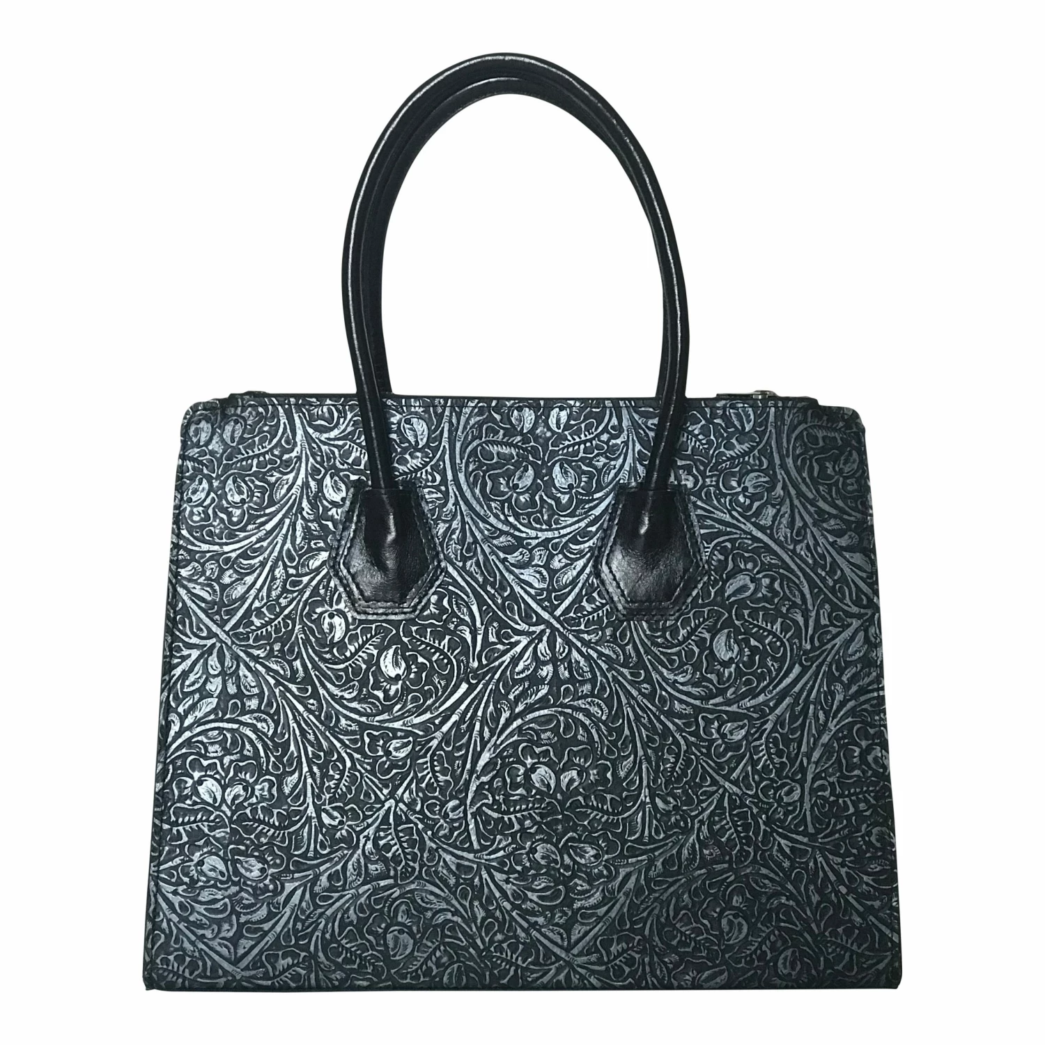 CollardManson Silver Tooled Elizabeth Bag 5 CollardManson Silver Tooled Elizabeth Bag