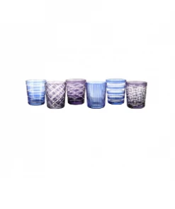 Pols Potten Cobalt Mix Glasses Set